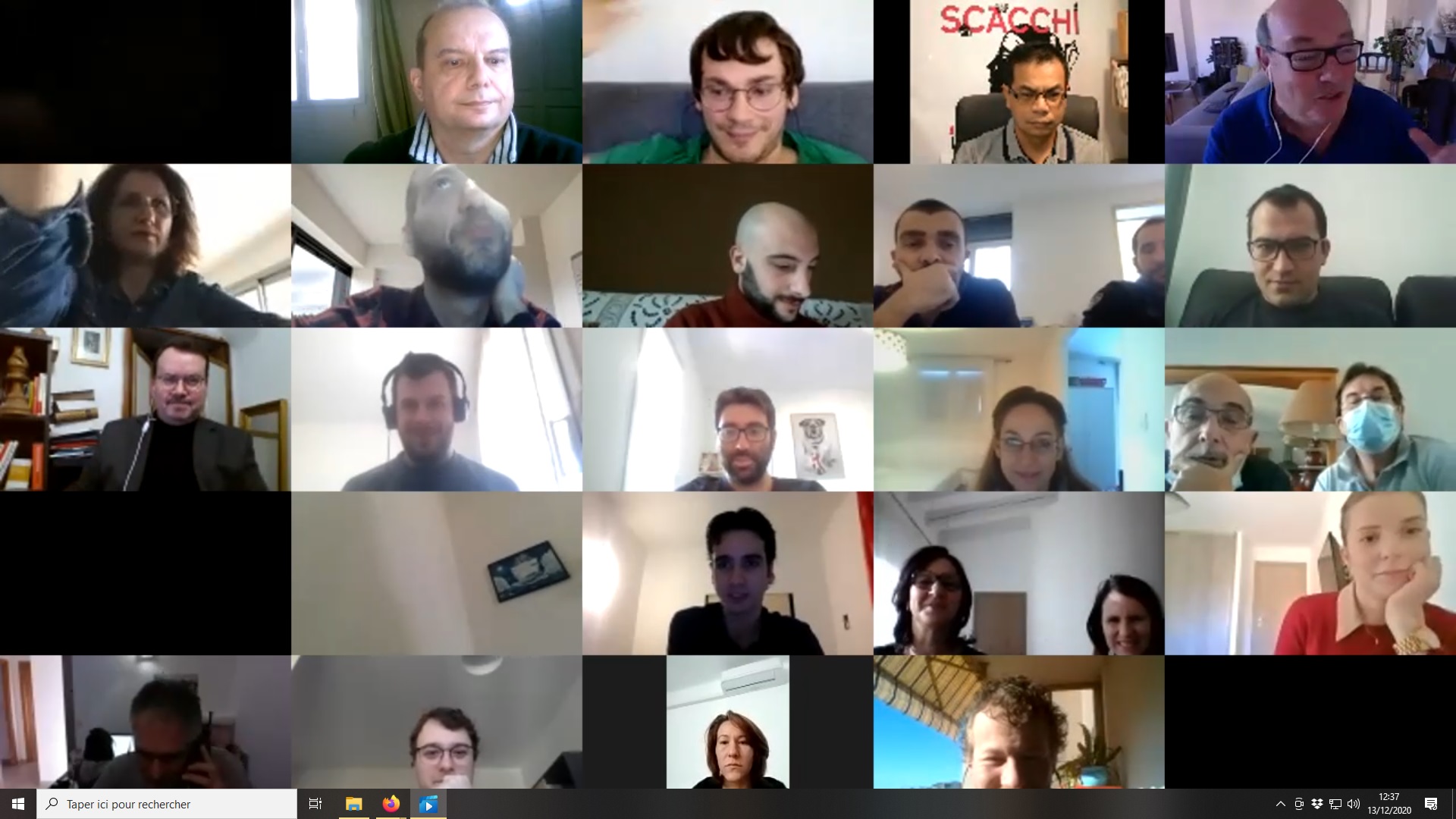 32 personnes ont participé à cette AG sur la plate forme Zoom