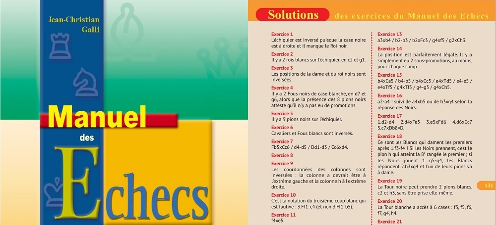 Les mystères du manuel des Echecs enfin dévoilés !