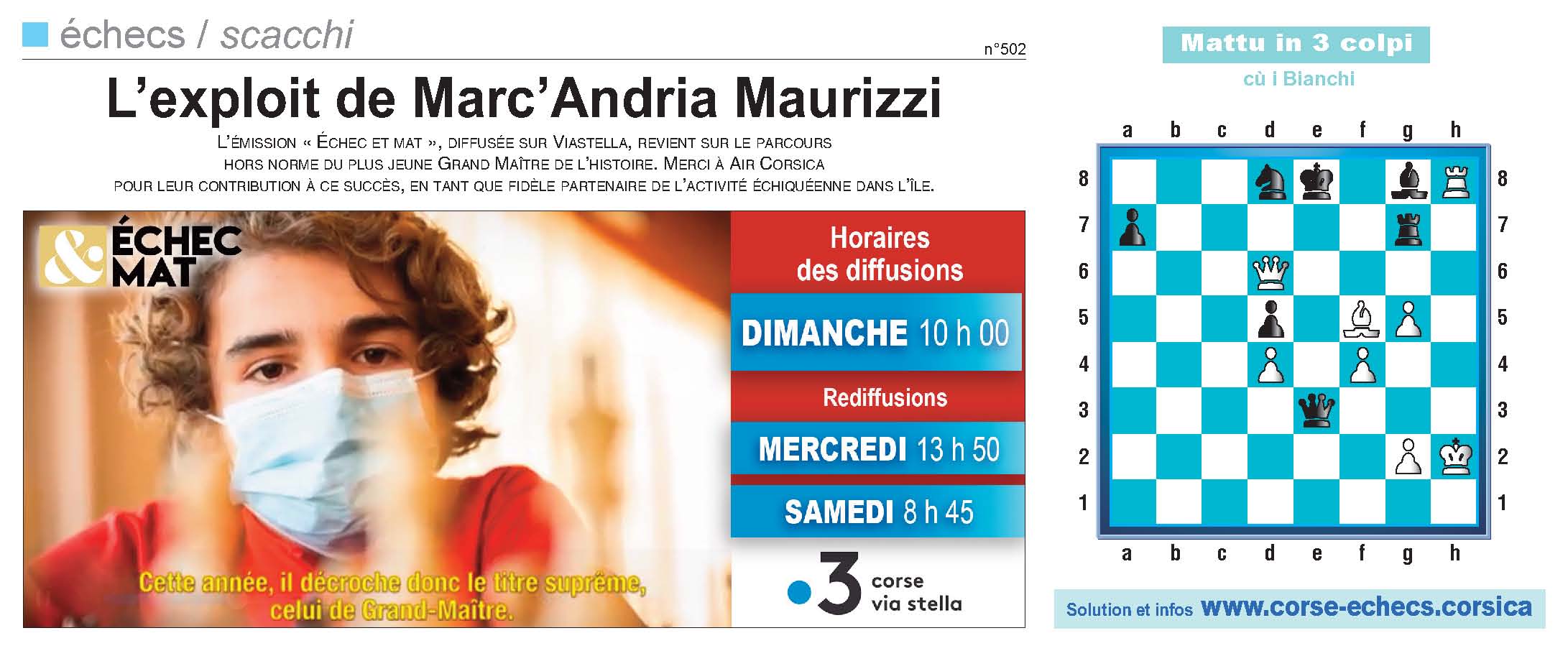 Corse-Matin du 6 juin 2021