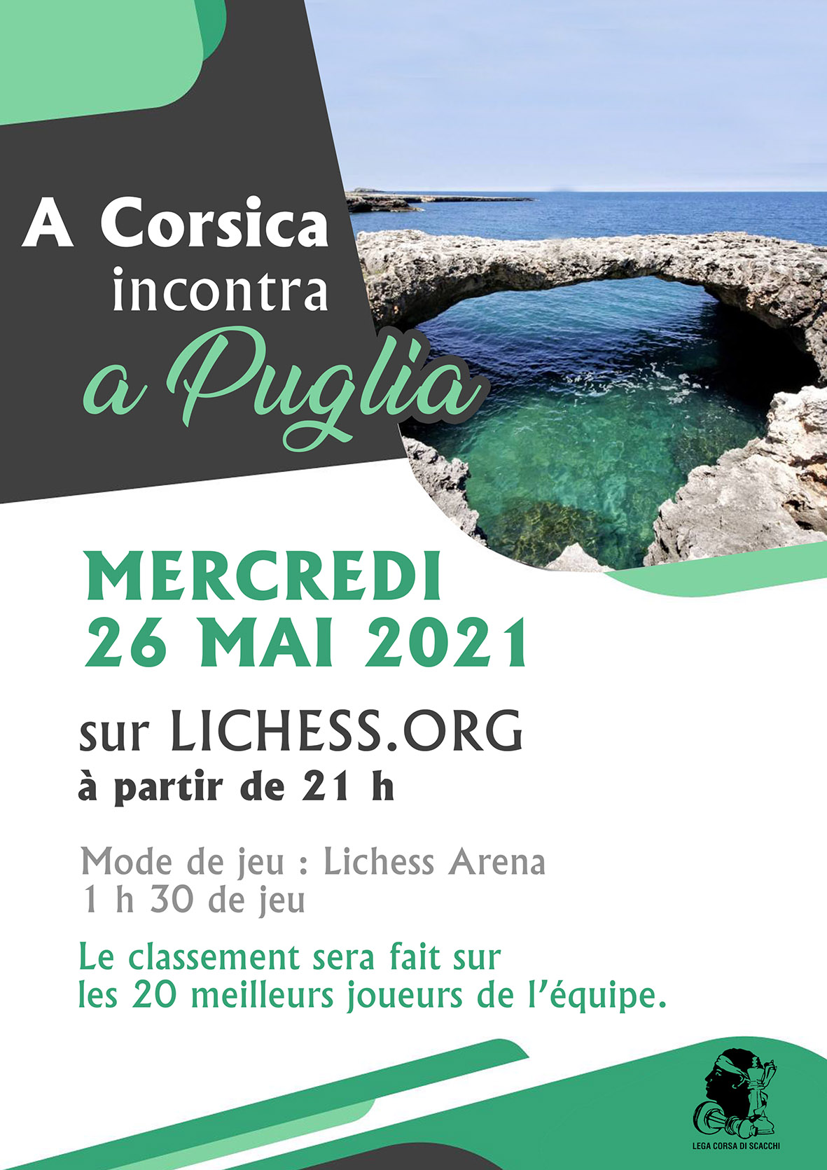 A Corsica sfida a Puglia A Corsica sfida a Puglia
