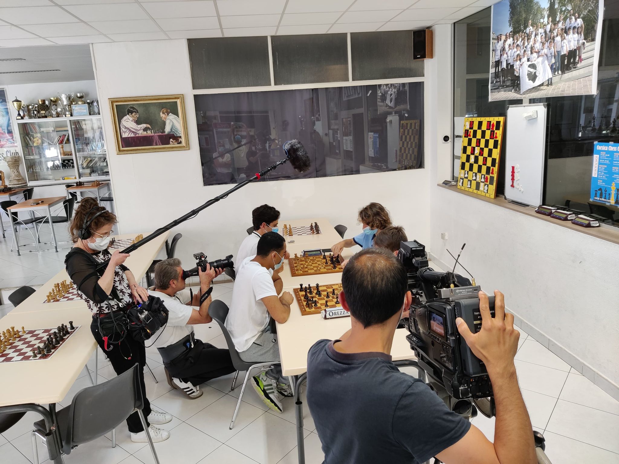 Marc’Andria Maurizzi au JT de 20h sur France 2