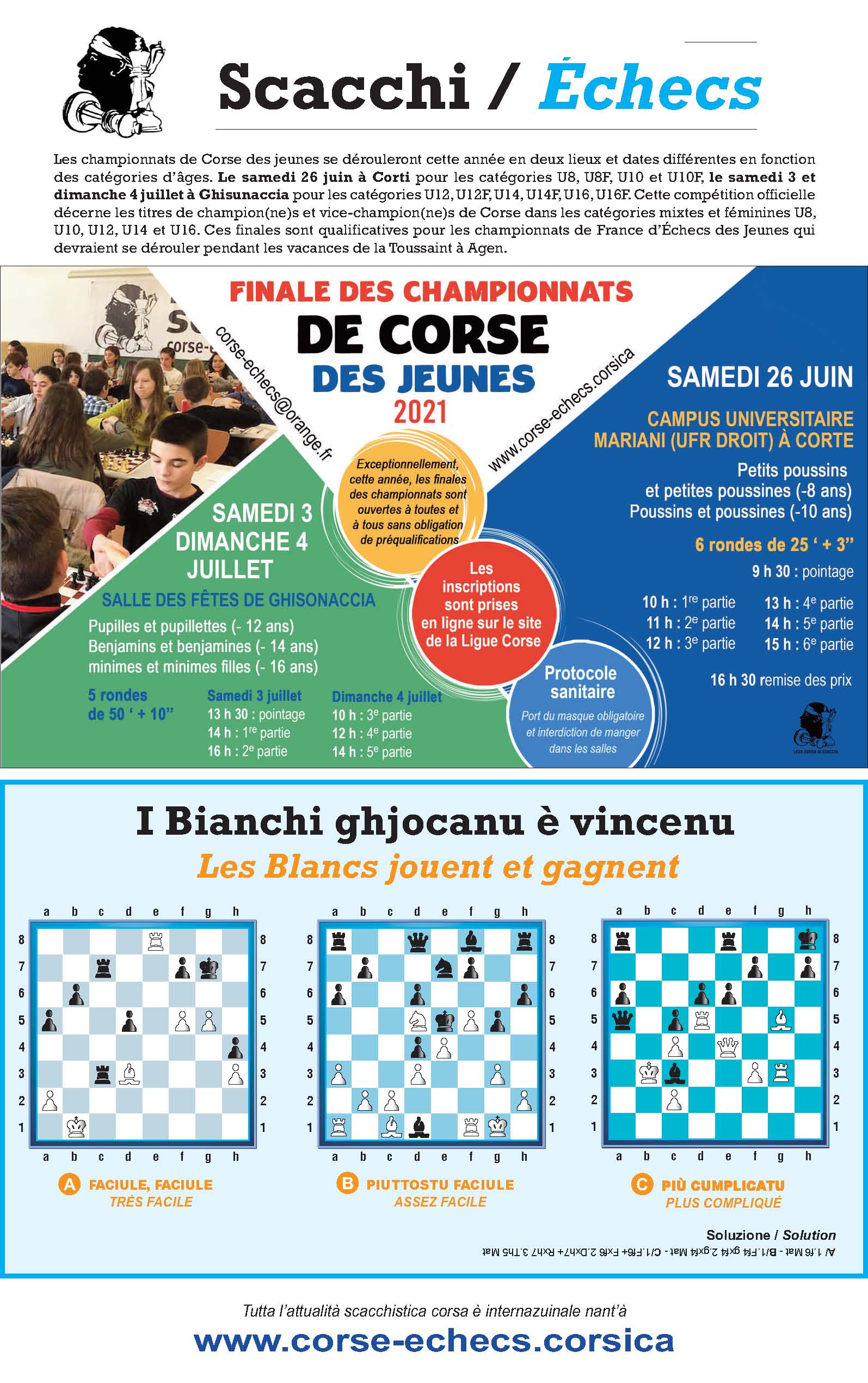 Settimana du 18 juin 2021
