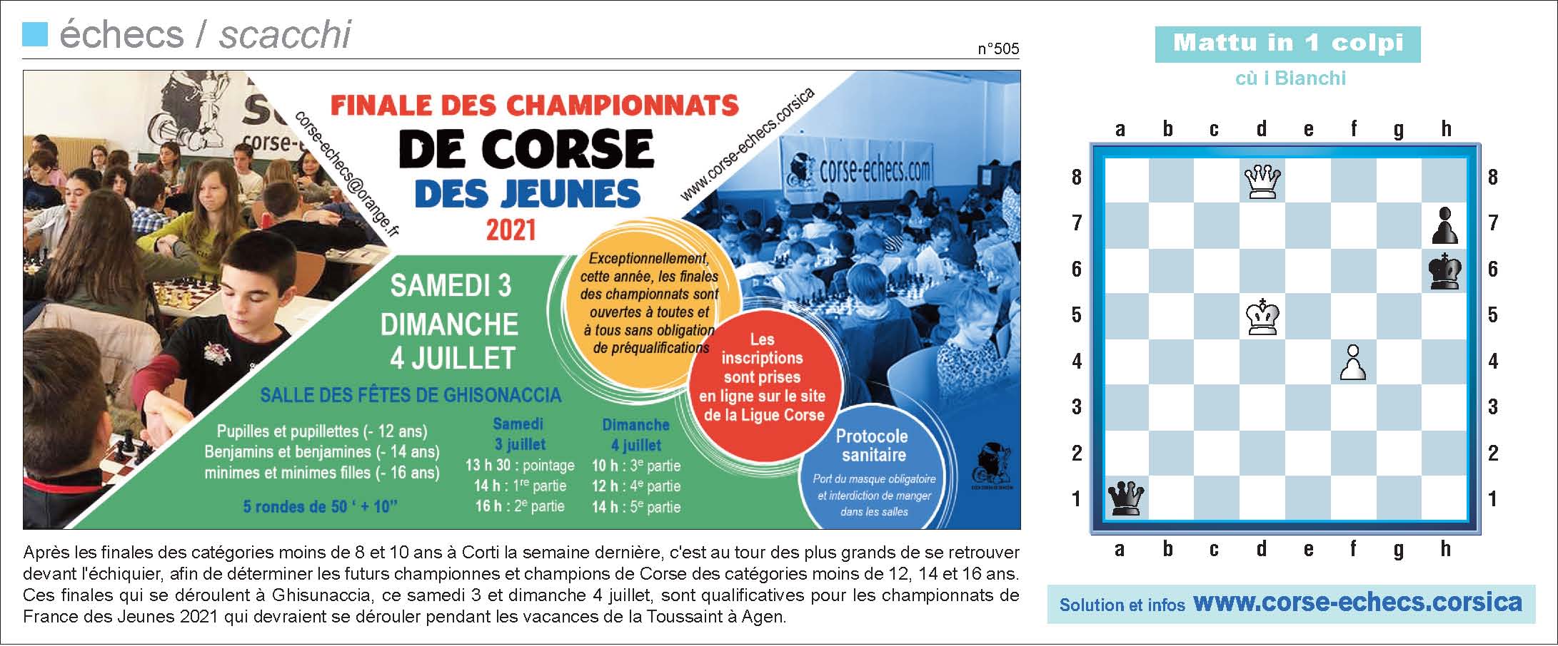 Corse-Matin du 27 juin 2021