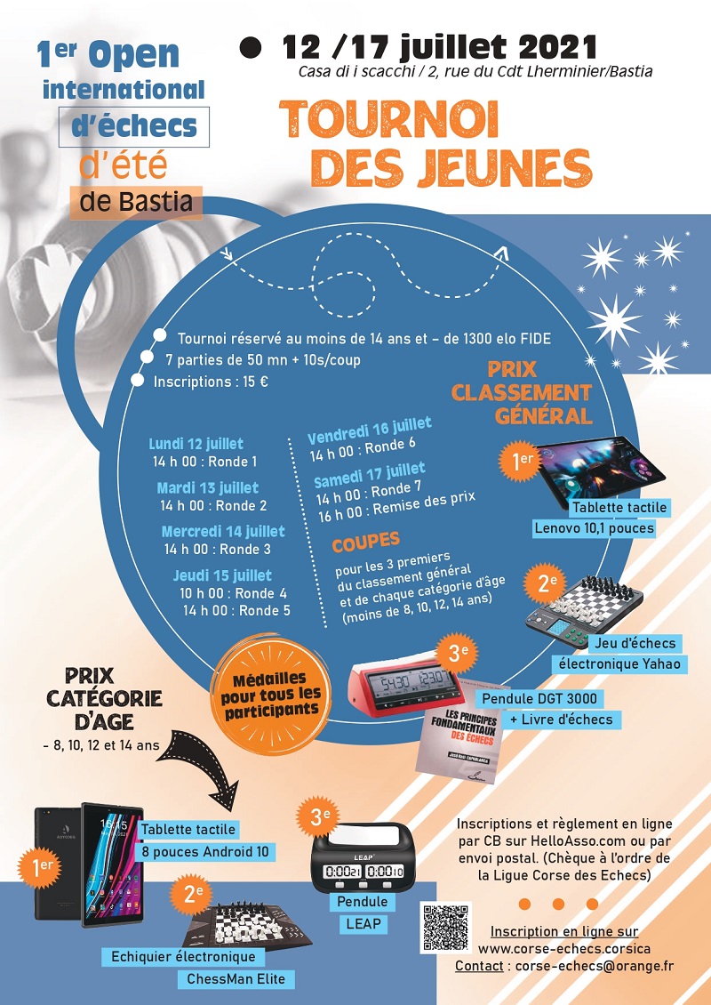 Laura Neel remporte la première édition du tournoi des jeunes d'été de Bastia