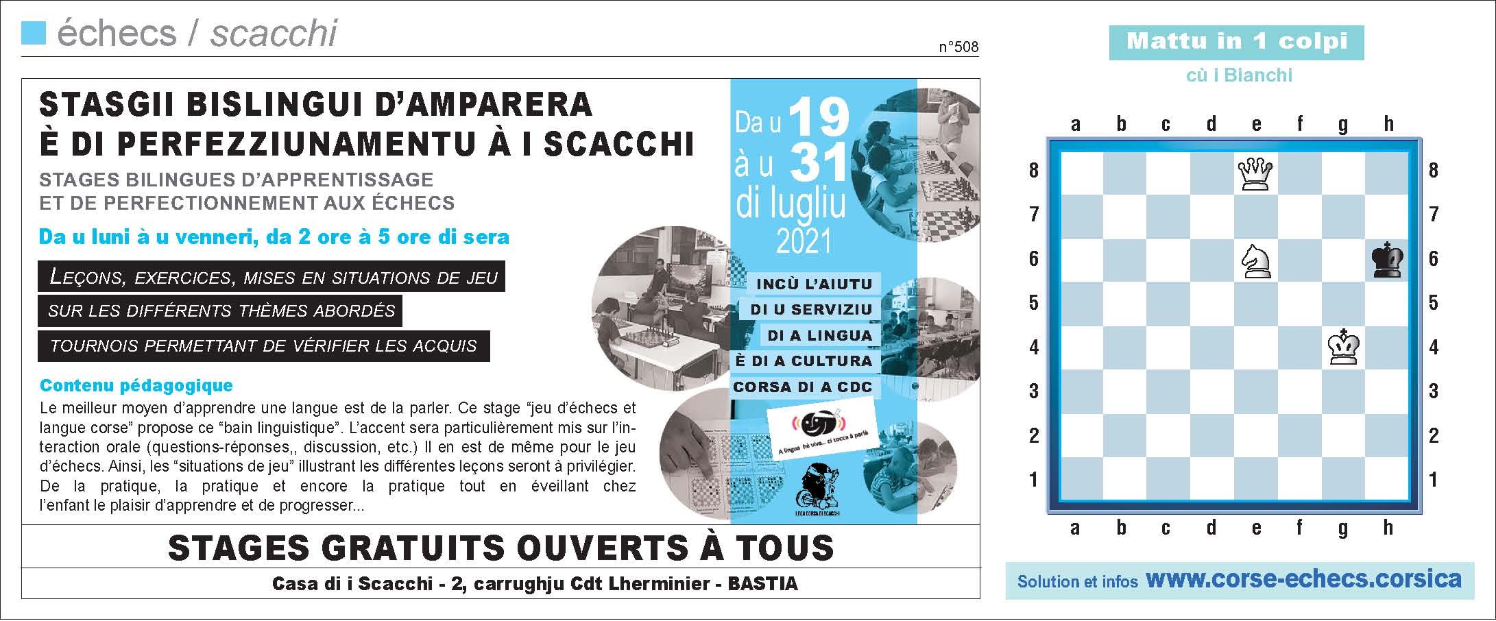 Corse-Matin du 18 juillet 2021