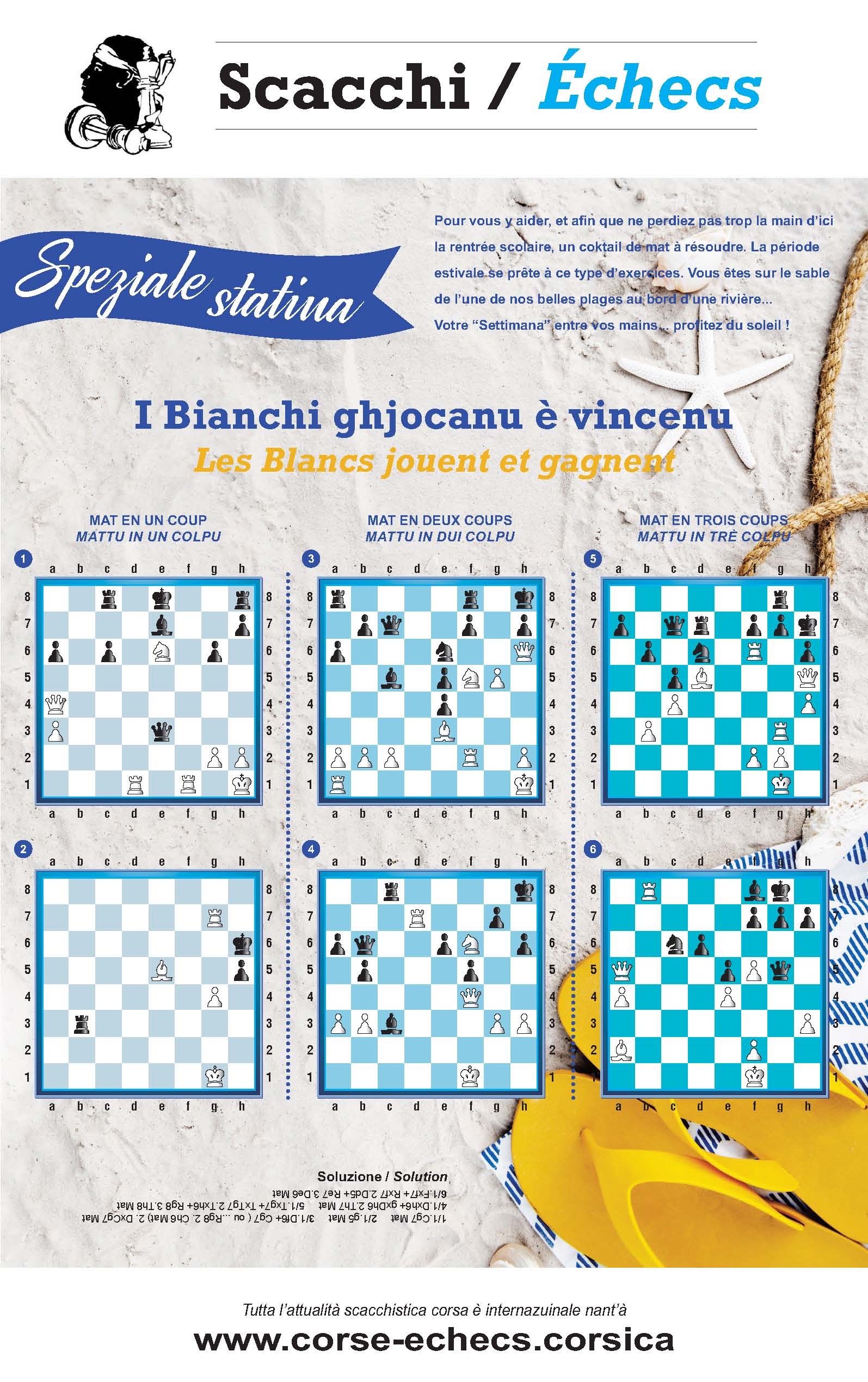 Settimana du  23 juillet 2021