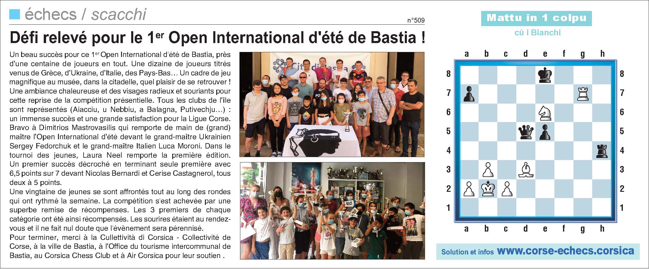 Corse-Matin du 25 juillet 2021