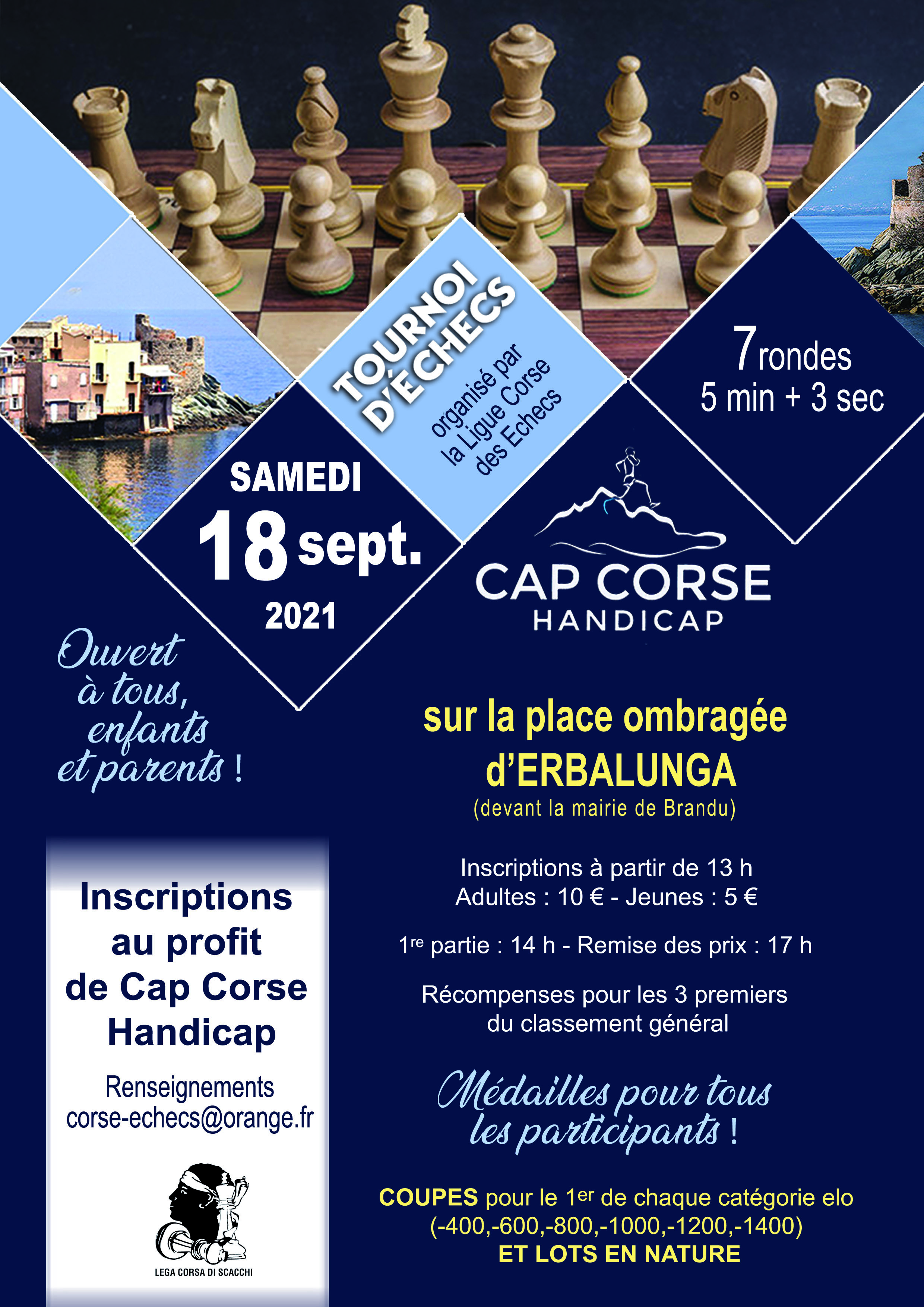 Belle mobilisation à Erbalonga pour le tournoi Cap Corse Handicap