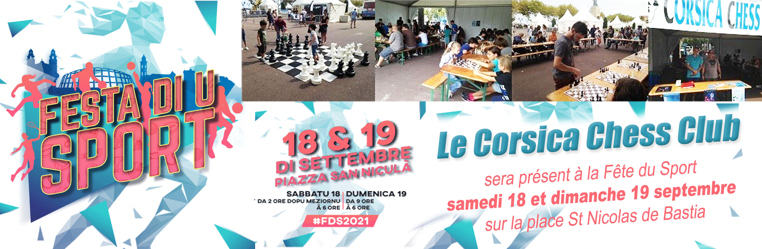 Festa di u sportu in Bastia cù u Corsica Chess Club 
