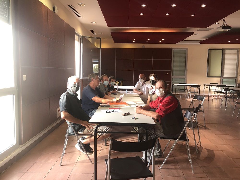 Les membres du nouveau CD du Balagna Chess Club
