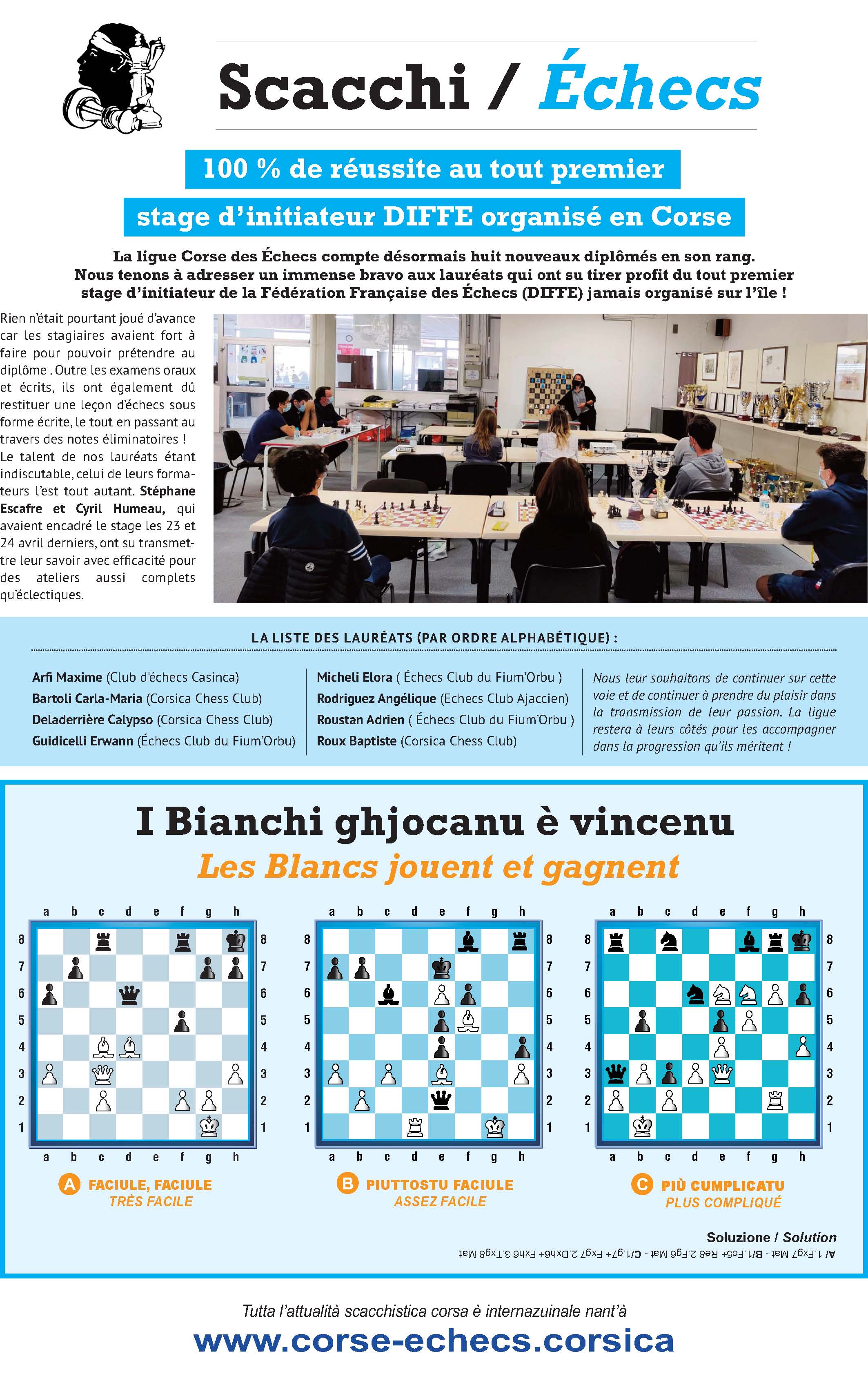 Settimana du 8 octobre 2021