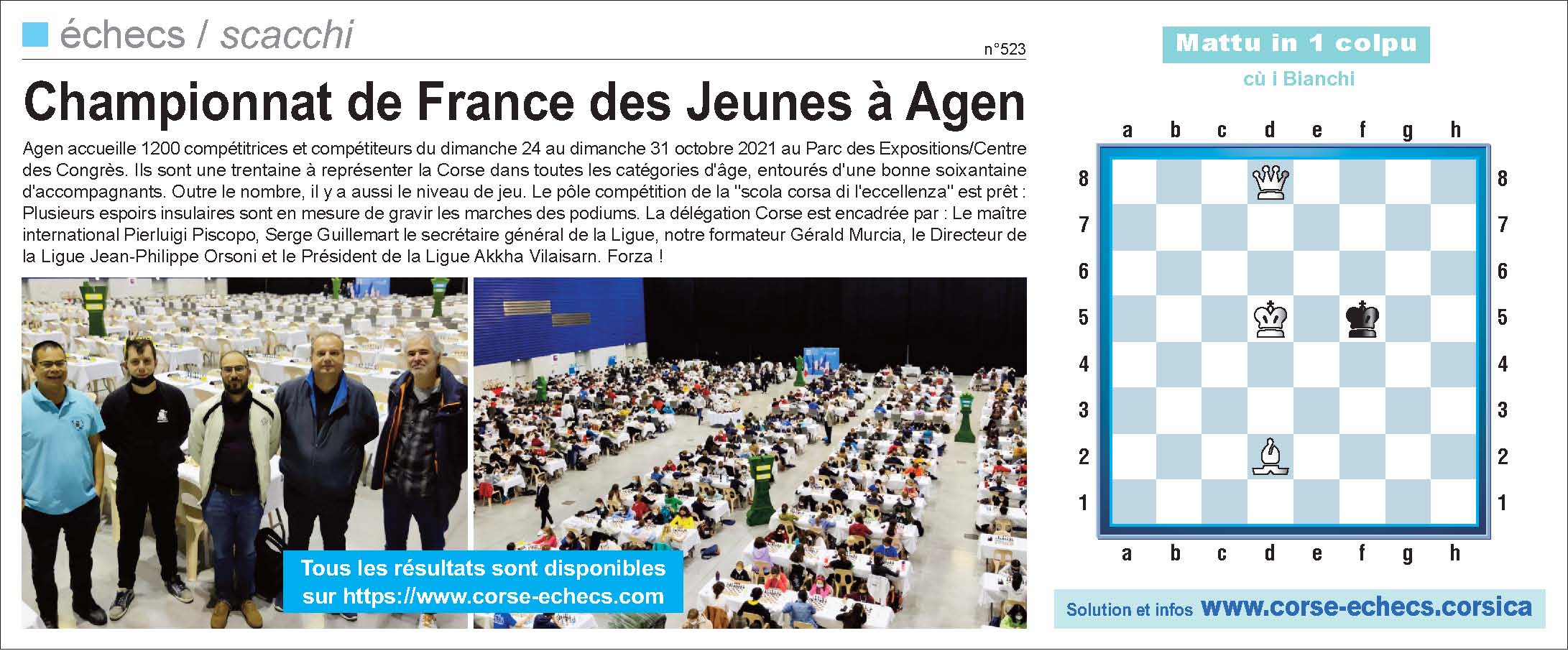 Corse-Matin du 31 octobre 2021
