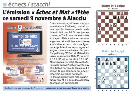 Corse-Matin du 3 novembre 2013