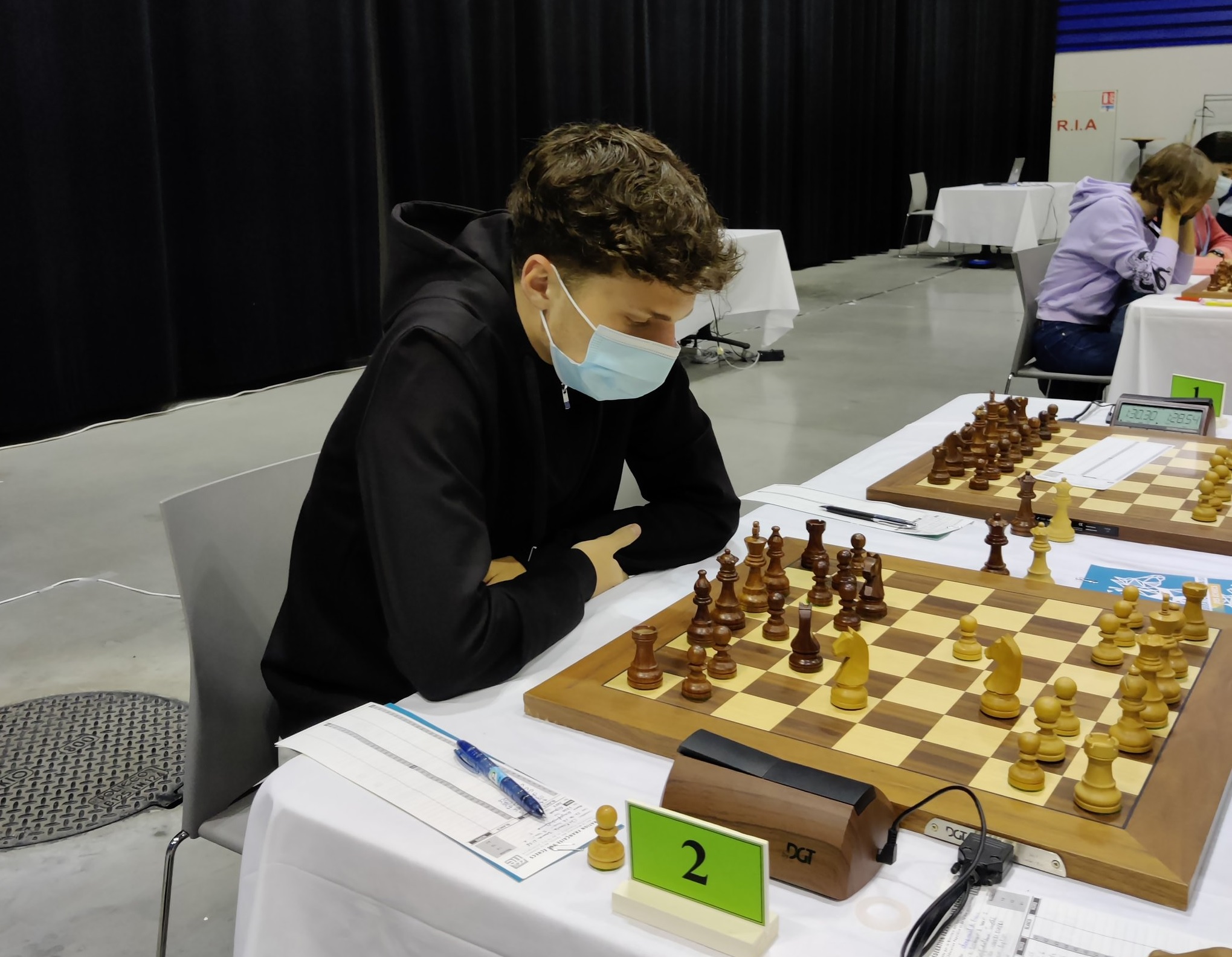 Baptiste Roux champion de Corse en titre et candidat maître de la fédération internationale !