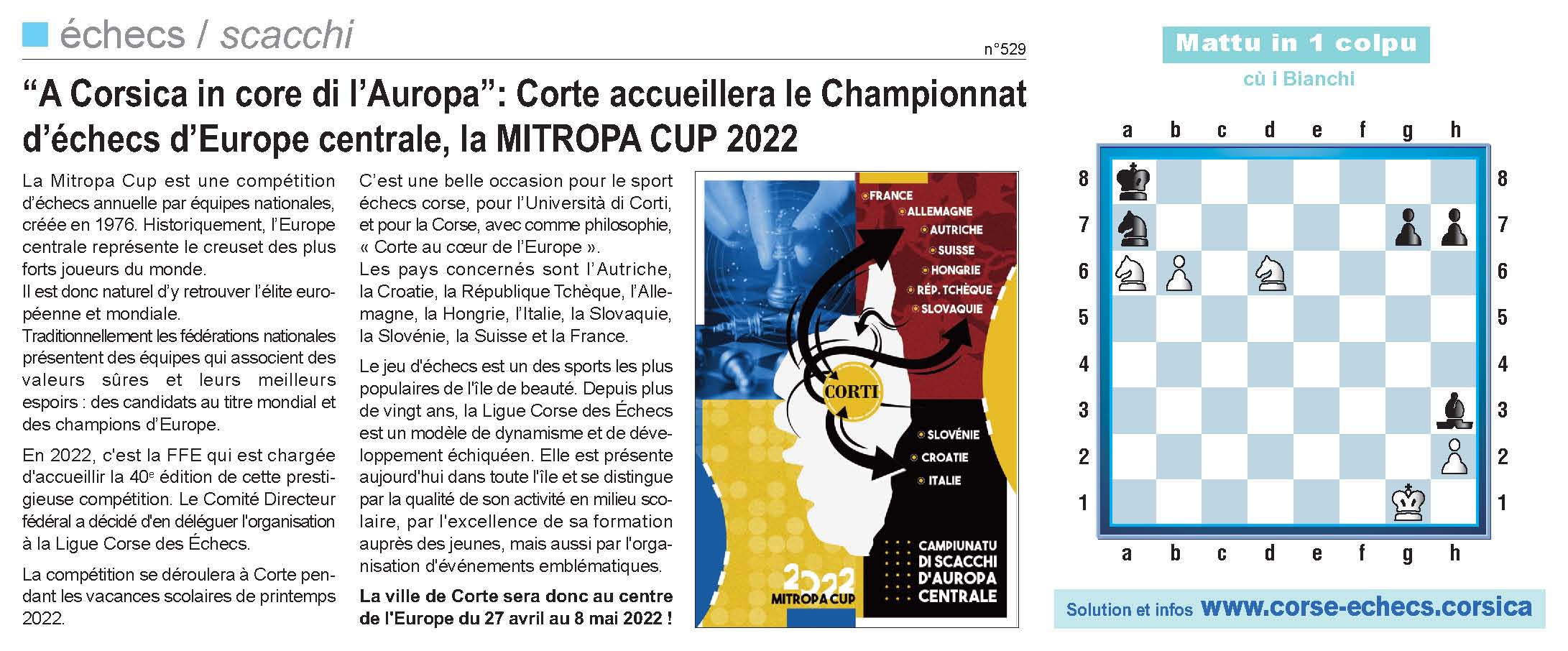 Corse-Matin du 12 décembre 2021