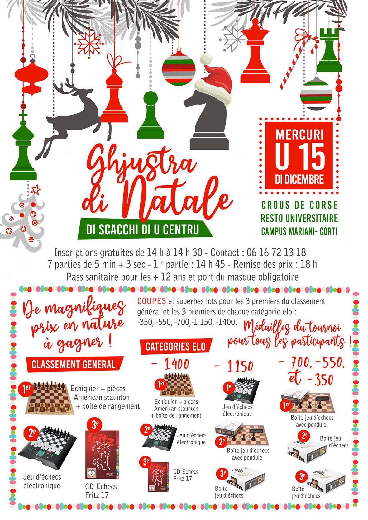 Successu per a Ghjustra di Natale di Corti