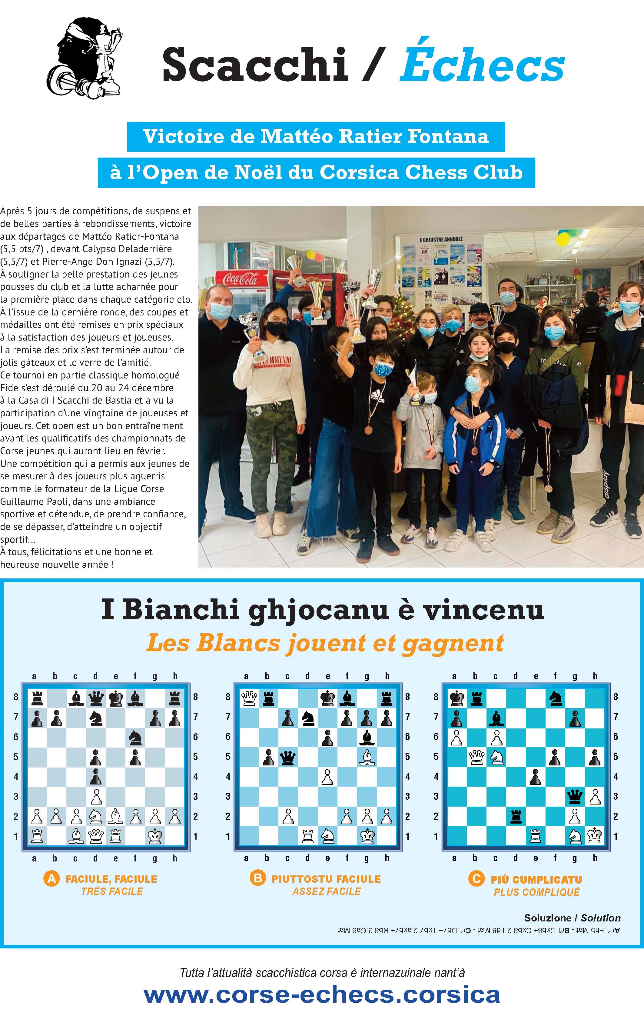Settimana du 31 décembre 2021