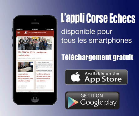 Pour mieux suivre les résultats de nos Opens internationaux et autres compétitions, téléchargez notre appli !