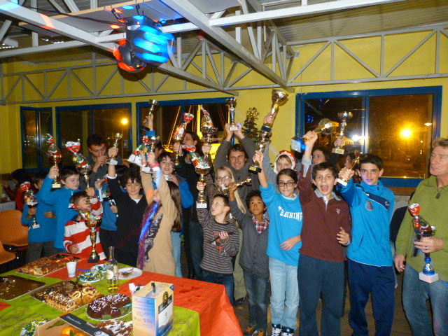 I club isulani anu festighjatu à Natale