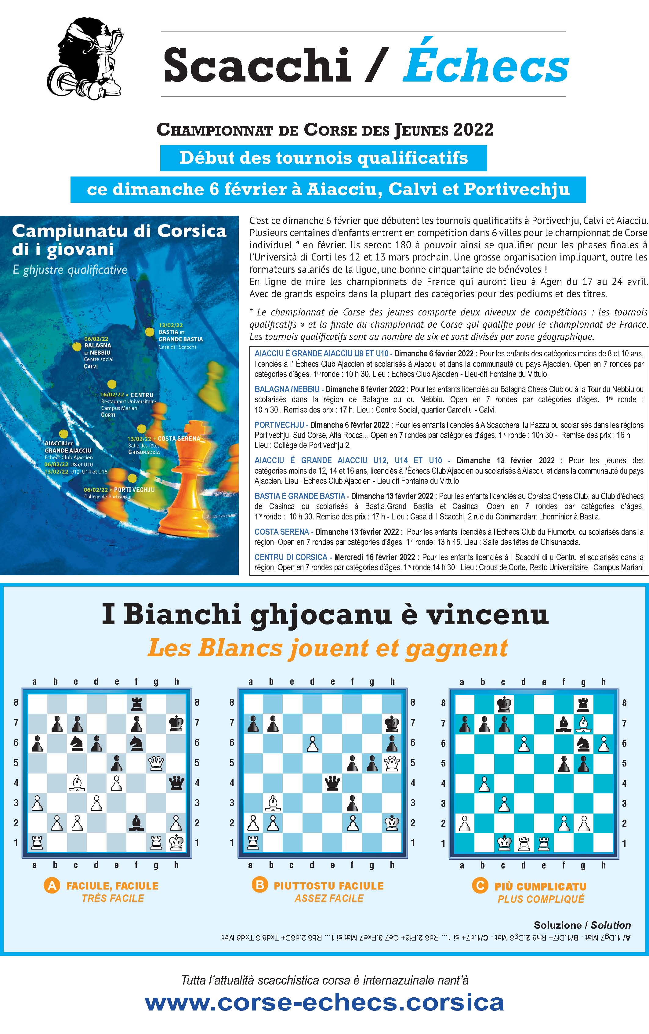 Settimana du 4 février 2022