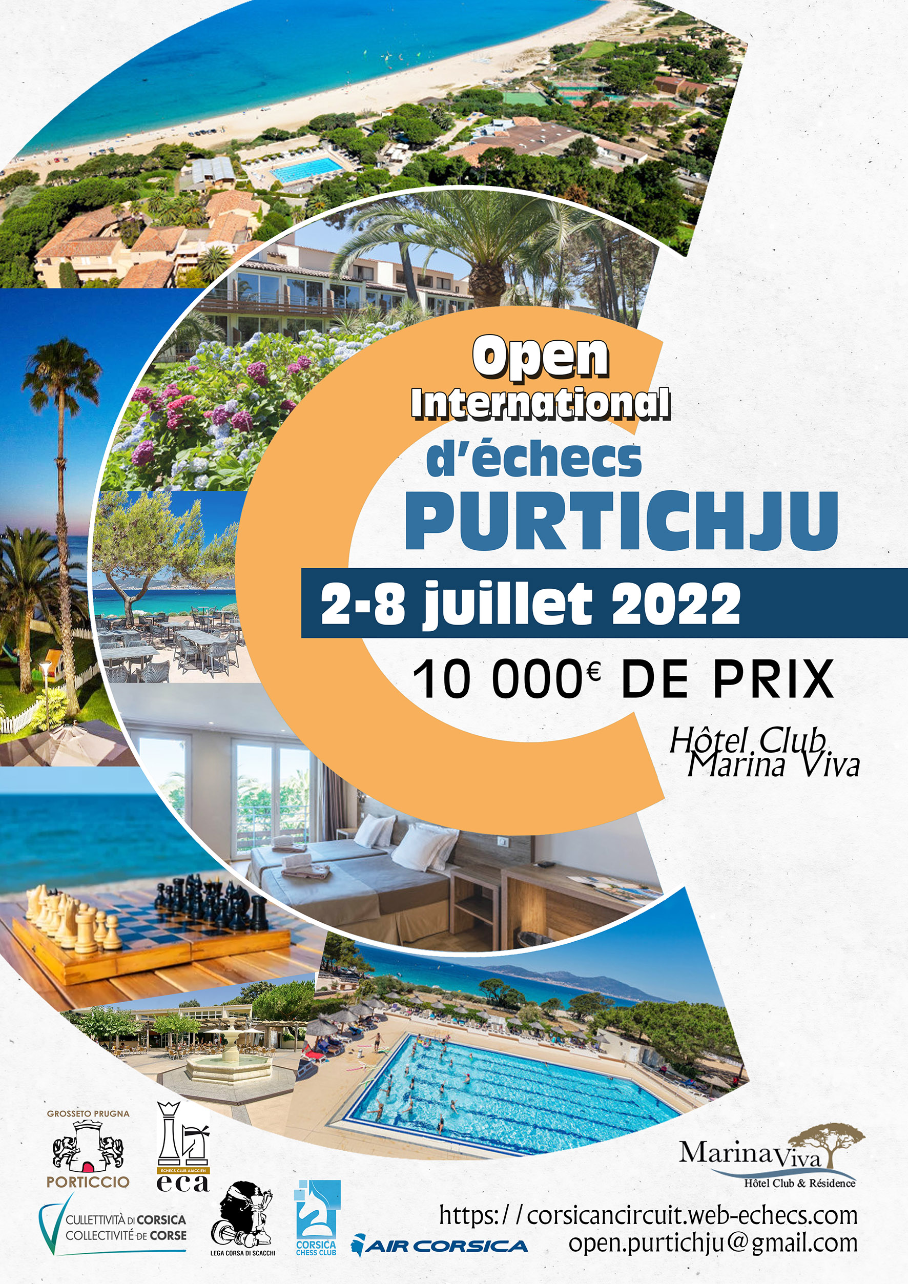 Corsican Circuit 2022 - Purtichju 2/8 juillet - Bastia 10/15 juillet