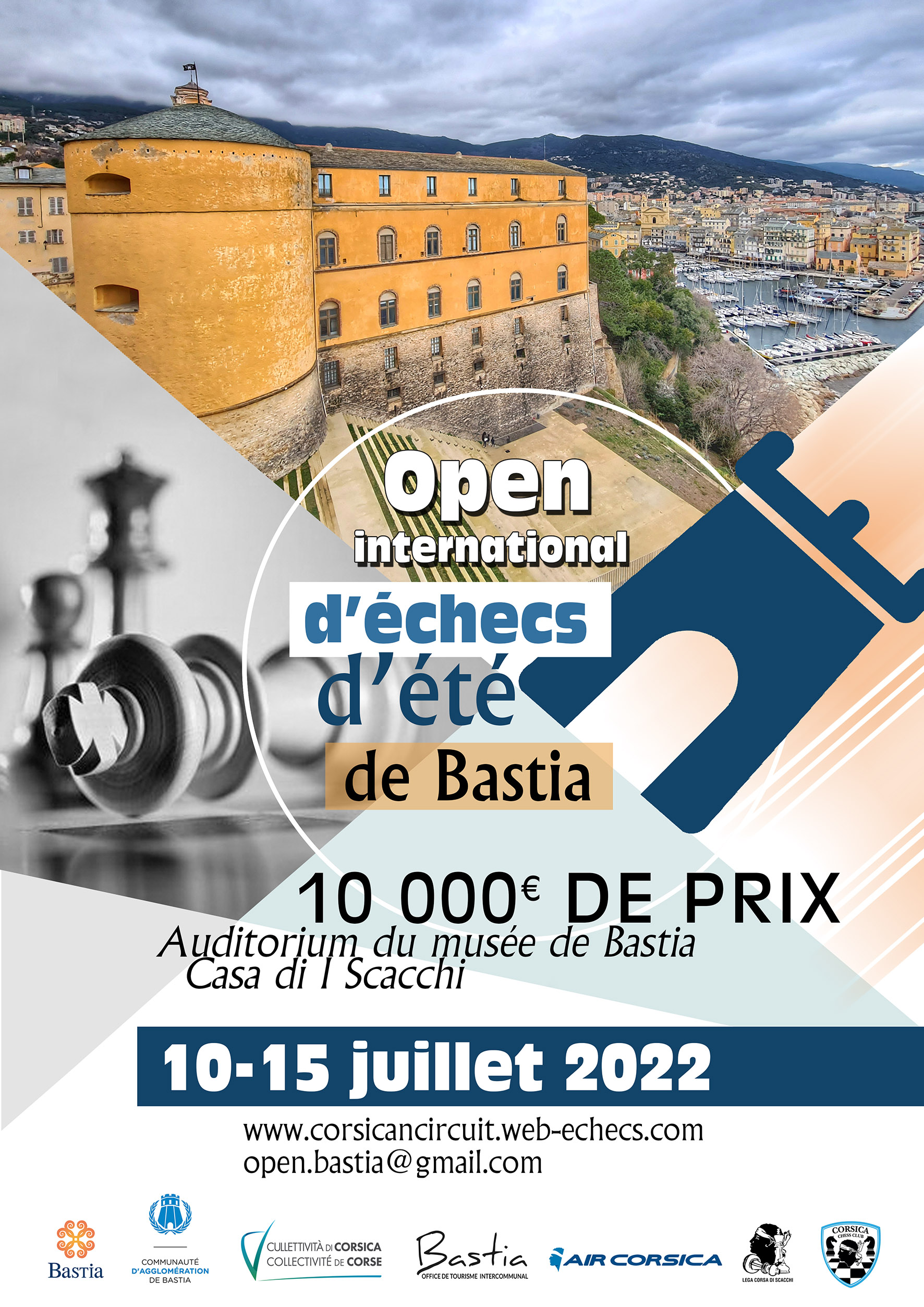 Corsican Circuit 2022 - Purtichju 2/8 juillet - Bastia 10/15 juillet