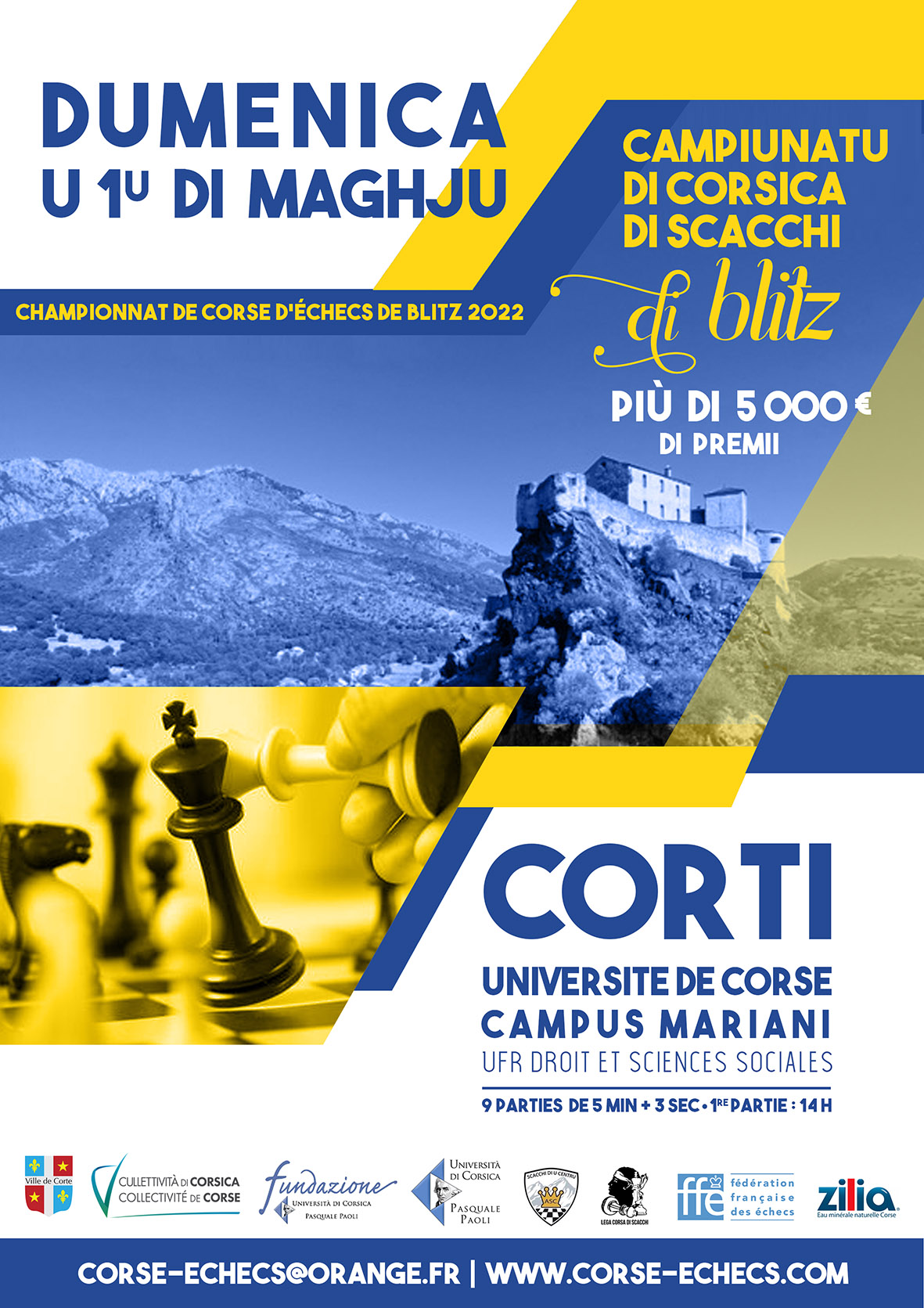 Championnat de Corse de Blitz 2022 : un grand moment ! Championnat de Corse de Blitz 2022 : un grand moment !