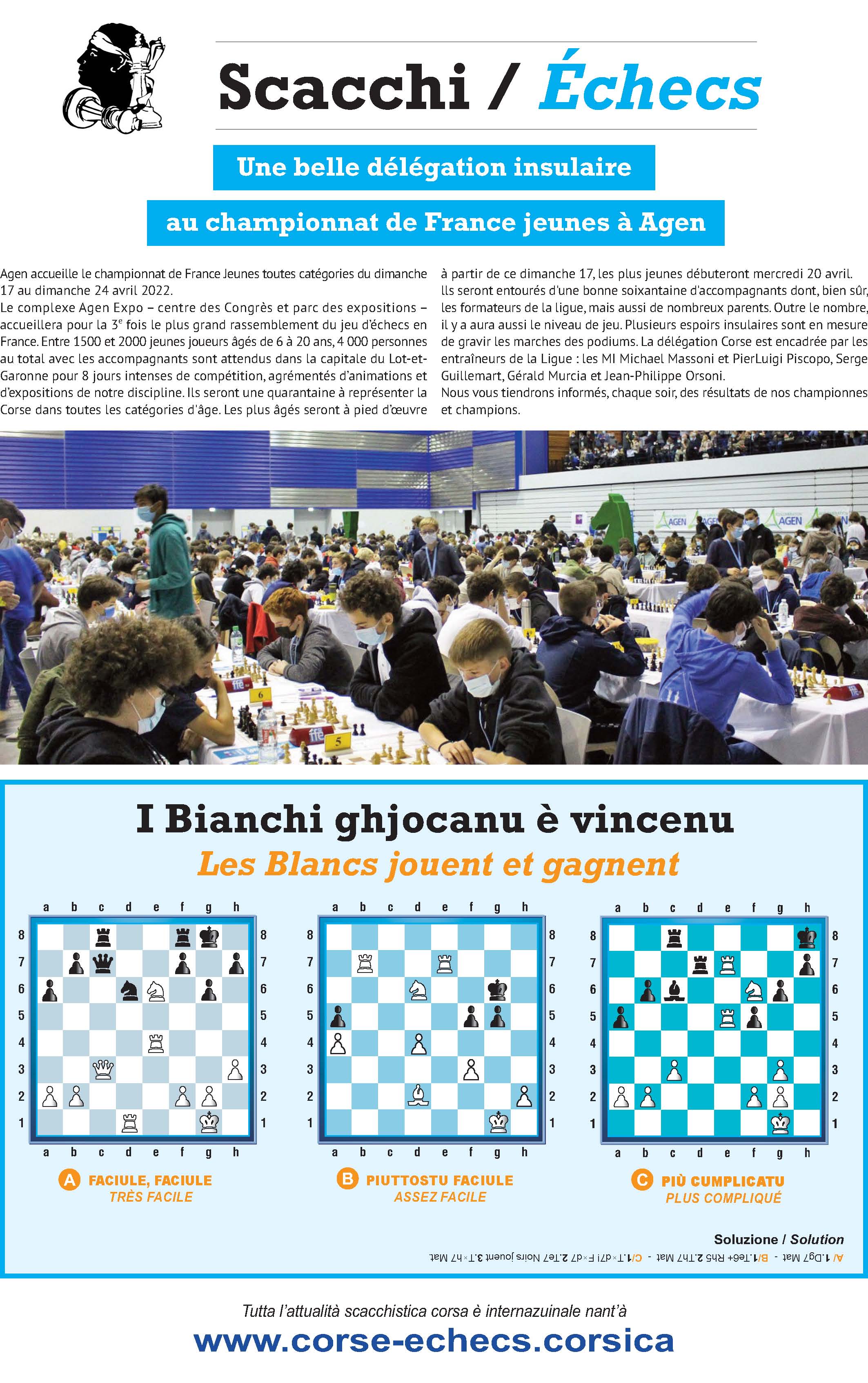 Settimana du 15 avril 2022
