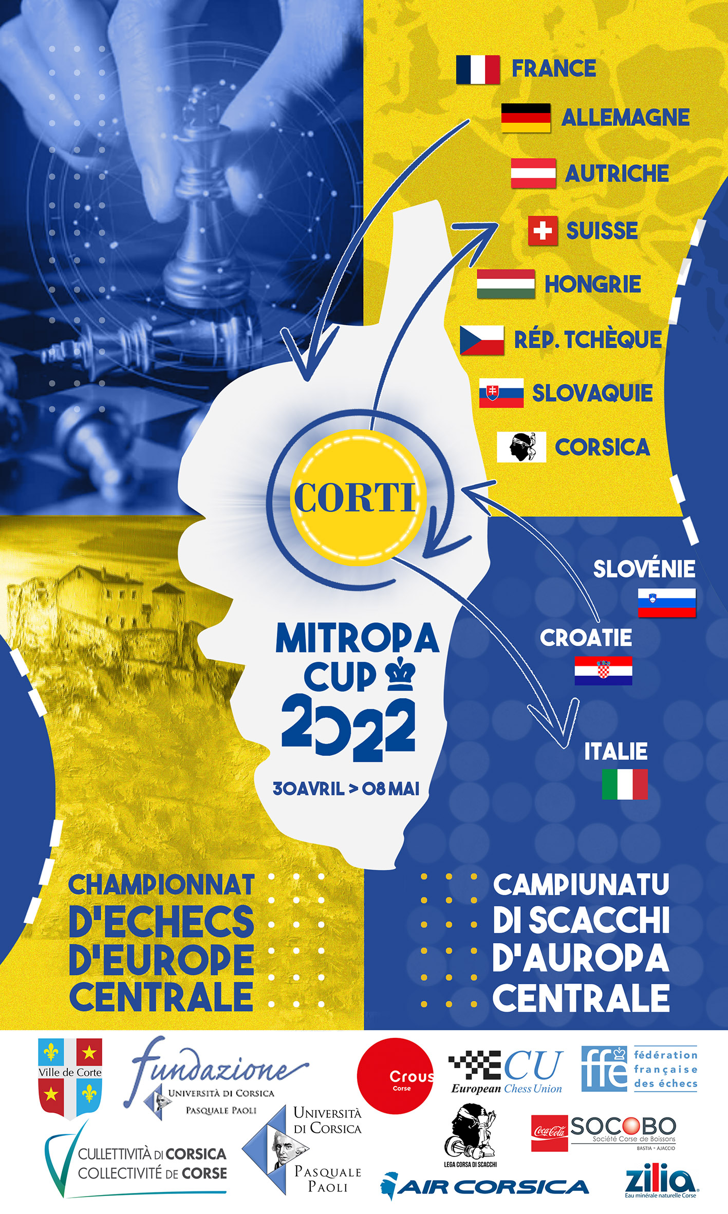 MITROPA CUP: UN FORT SOUTIEN AU SPORT ECHECS