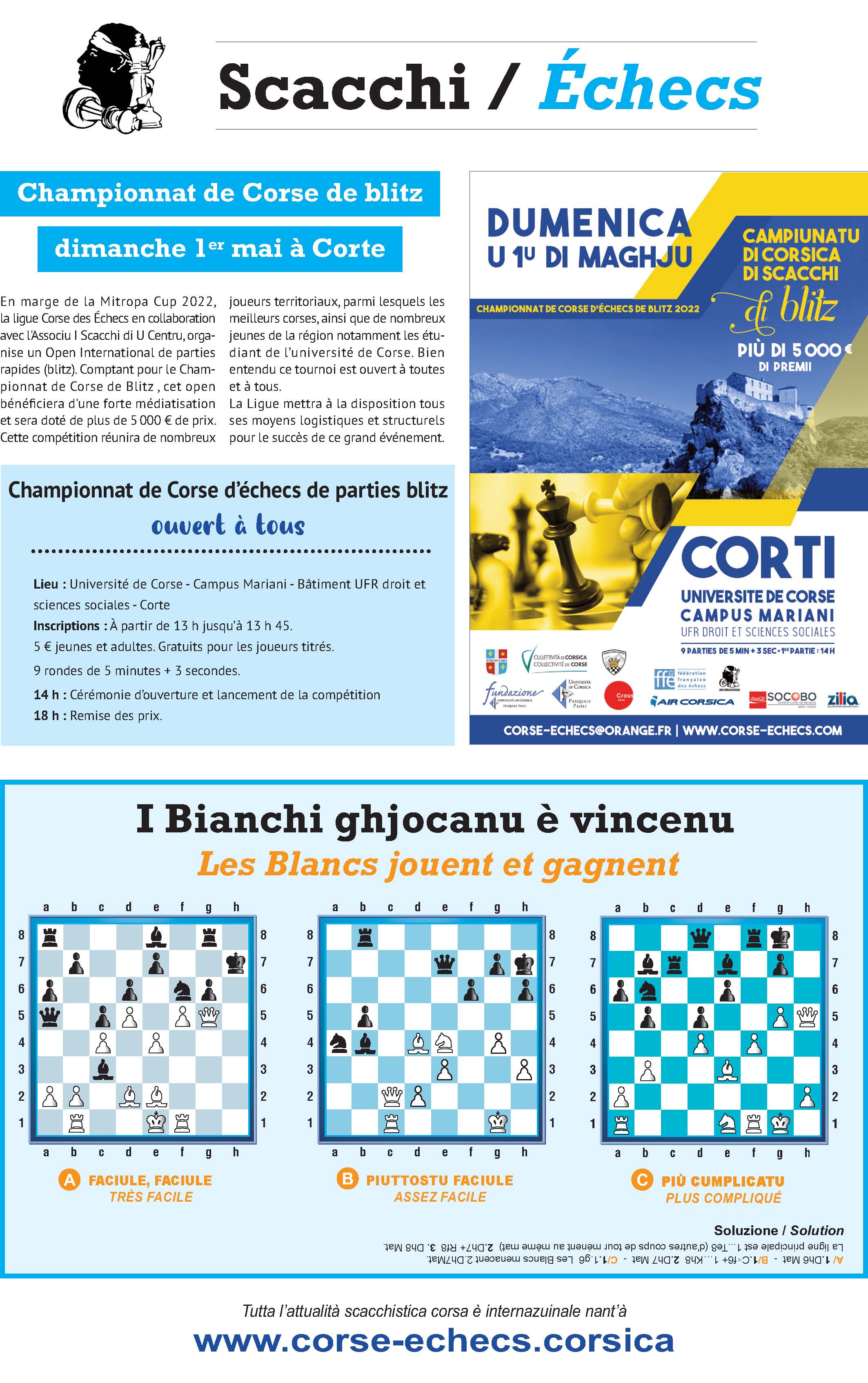 Settimana du 22 avril 2022