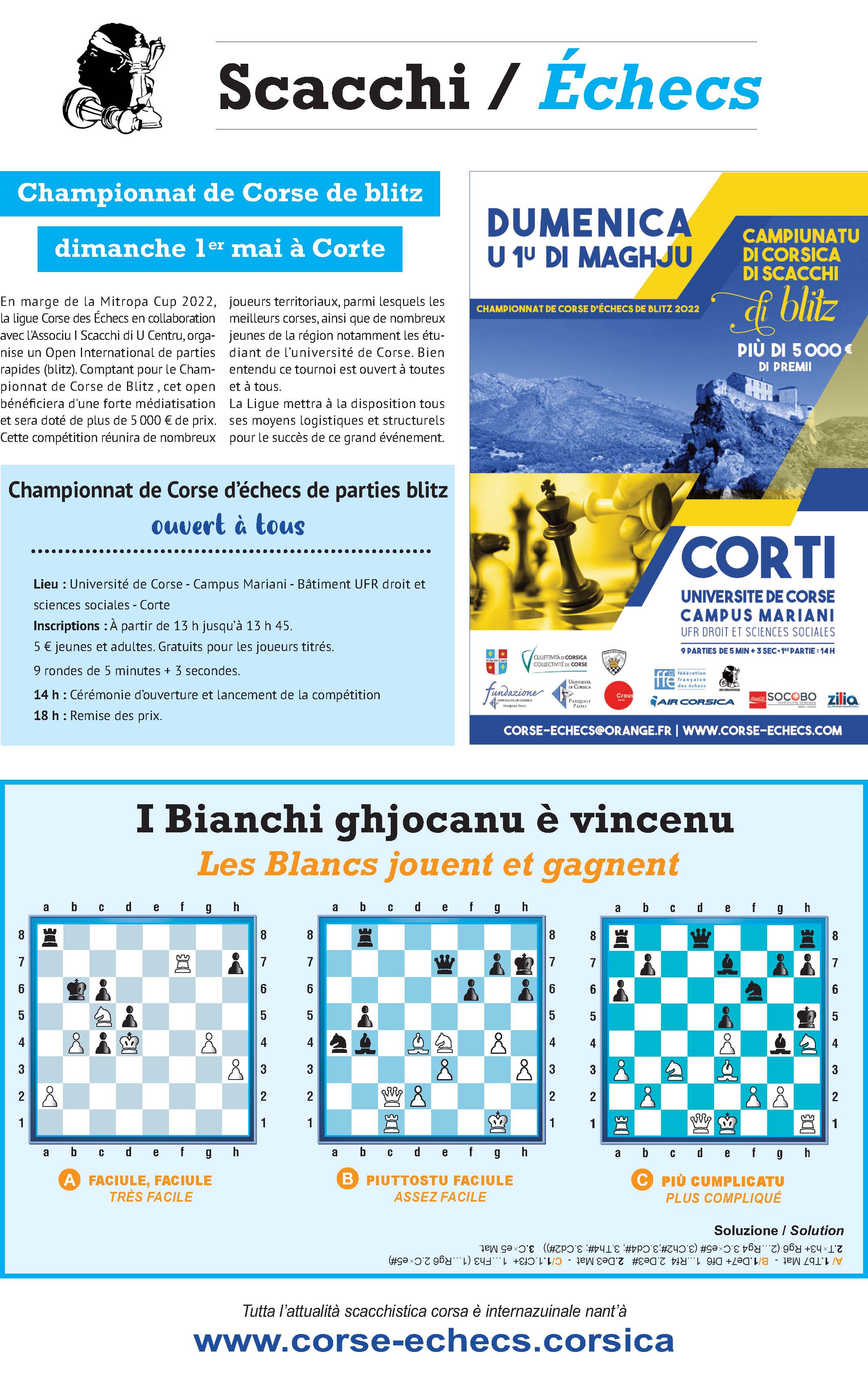 Settimana du 29 avril 2022