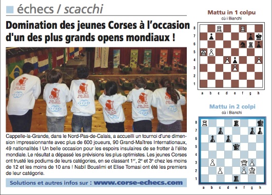 Corse-Matin du 16 mars 2014