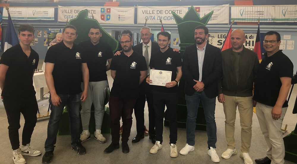 Mitropa Cup 2022: Pari réussi pour la Lega Corsa Di Scacchi !