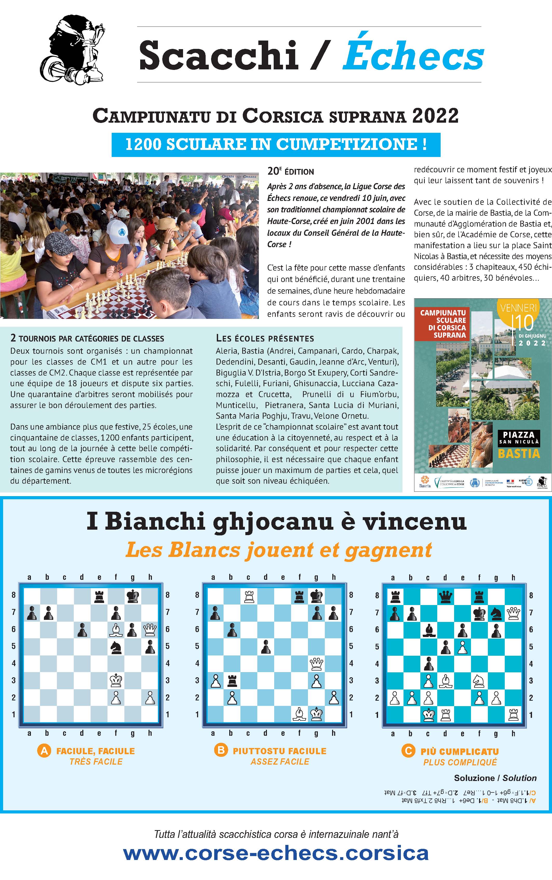 Settimana du 10 juin 2022