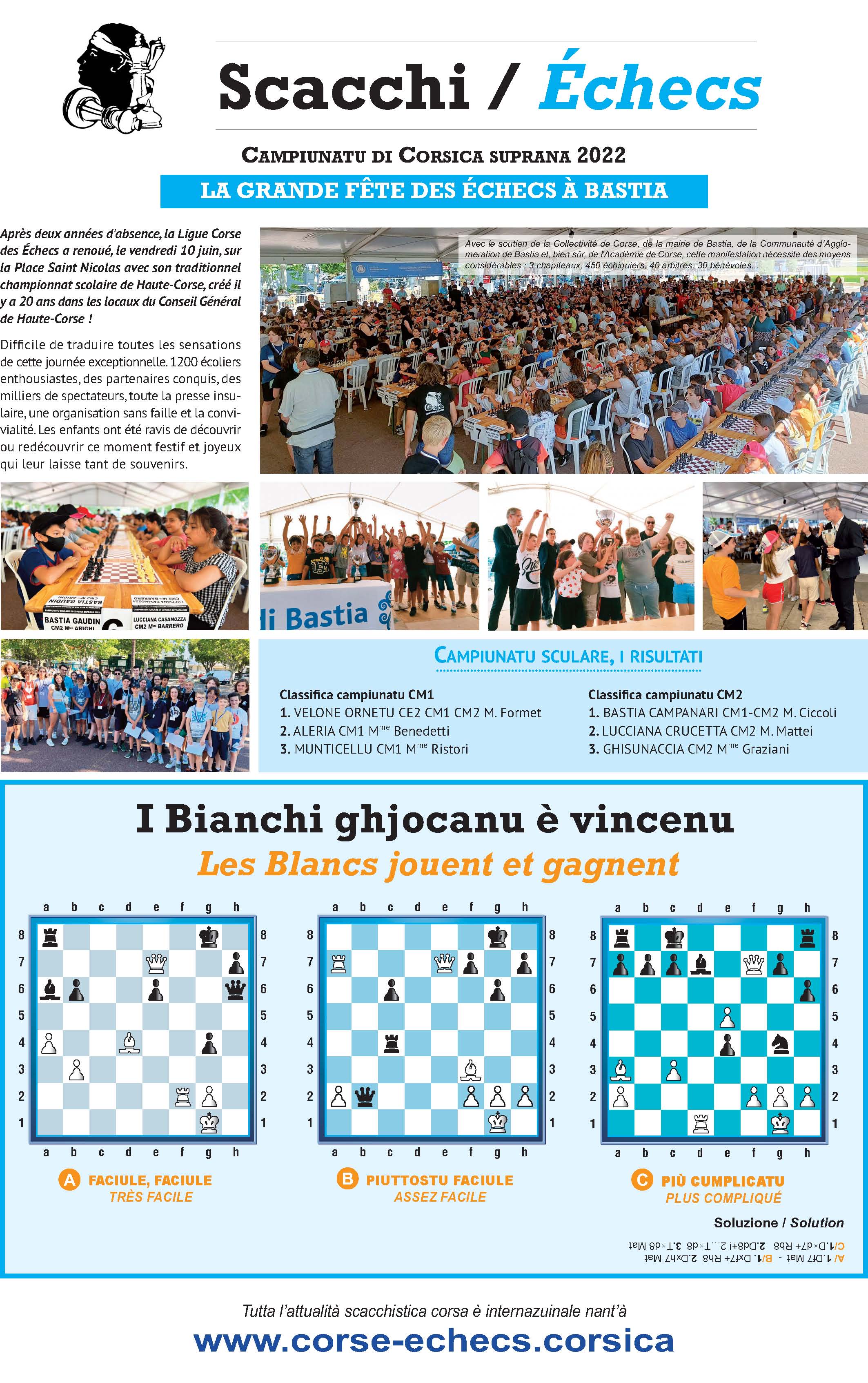 Settimana du 17 juin 2022
