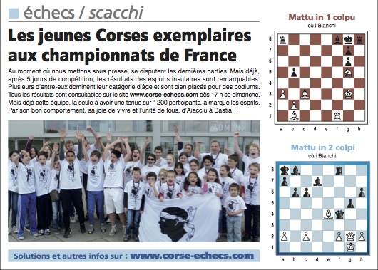 Corse-Matin du 27 avril 2014