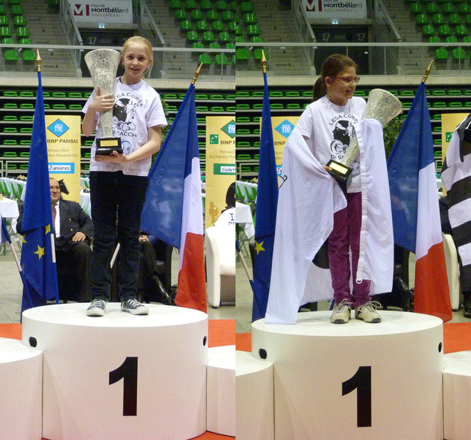 Chjara et Elise, "Les reines des Echecs", à la Une de la presse insulaire Chjara et Elise, "Les reines des Echecs", à la Une de la presse insulaire