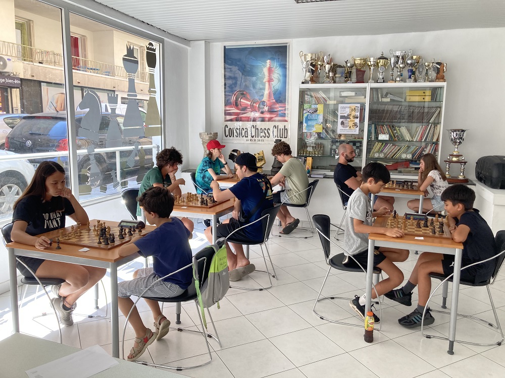 Les après-midi échecs à la Casa di I Scacchi pendant le mois de juillet