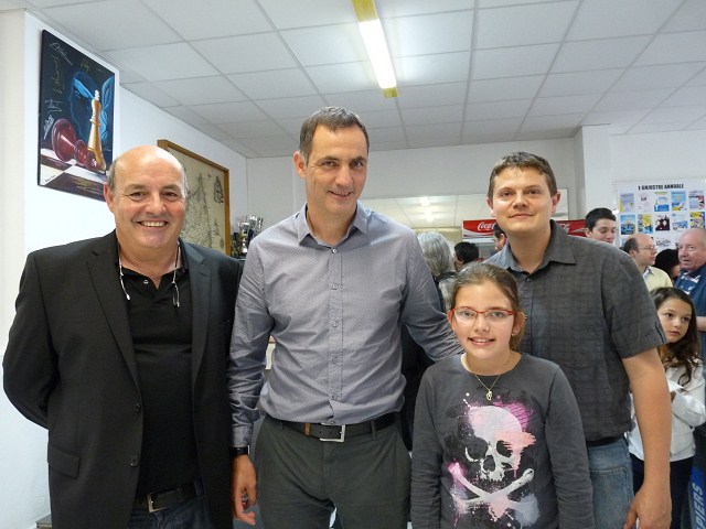 Le maire de Bastia, Gilles Simeoni, avait tenu à honorer la championne de France Le maire de Bastia, Gilles Simeoni, avait tenu à honorer la championne de France