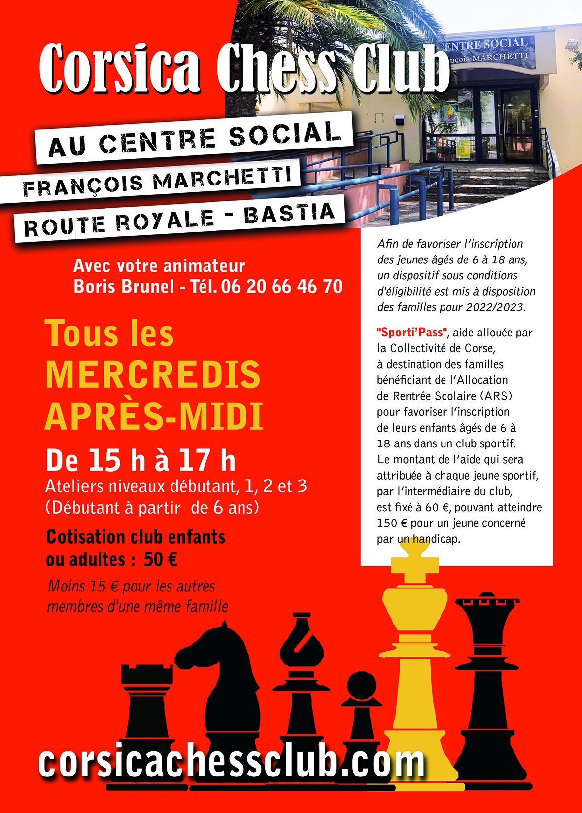 C'est la rentrée au Corsica Chess Club