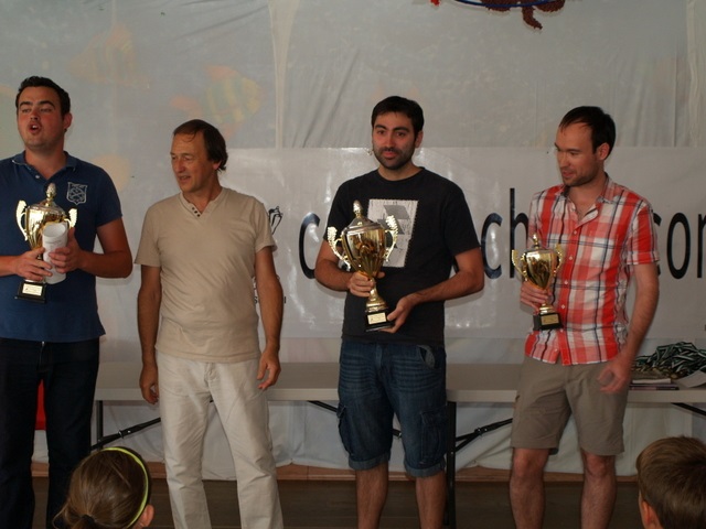 Victoire de Damien Stubbe au premier tournoi  de blitz de Bunifaziu