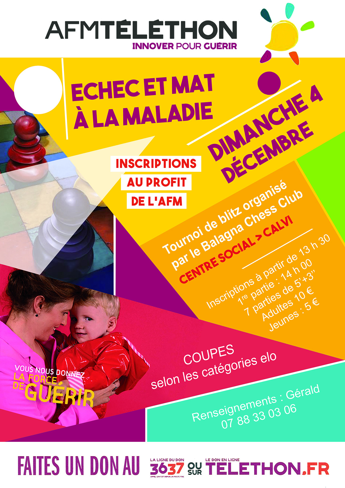 Sulidarità incù u Telethon in Bastia è Calvi !