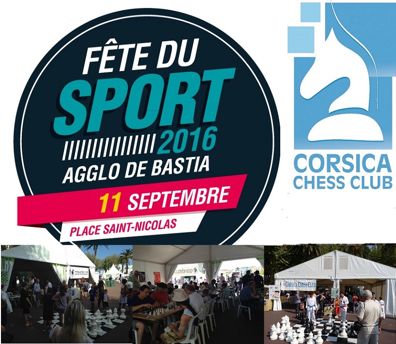 Fête du sport et rentrée du Corsica Chess Club