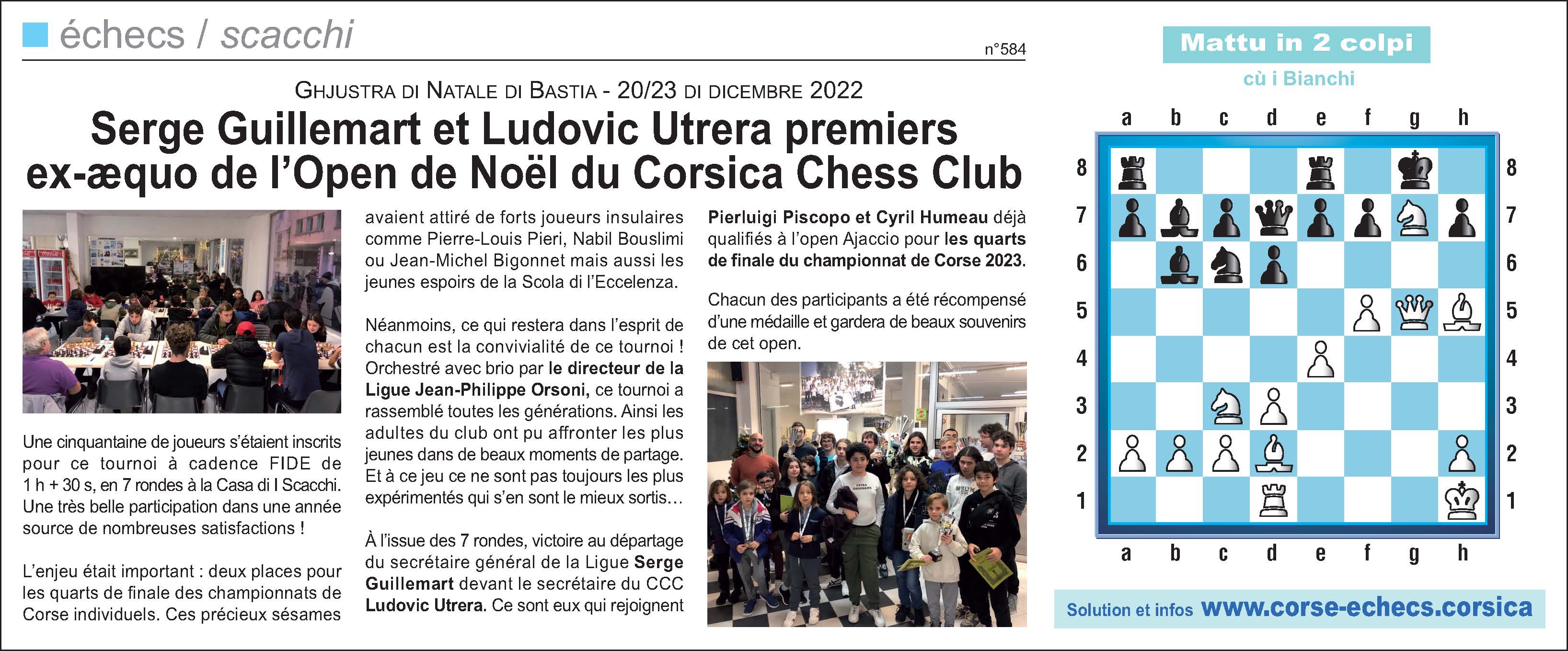Corse-Matin du 01 janvier 2023