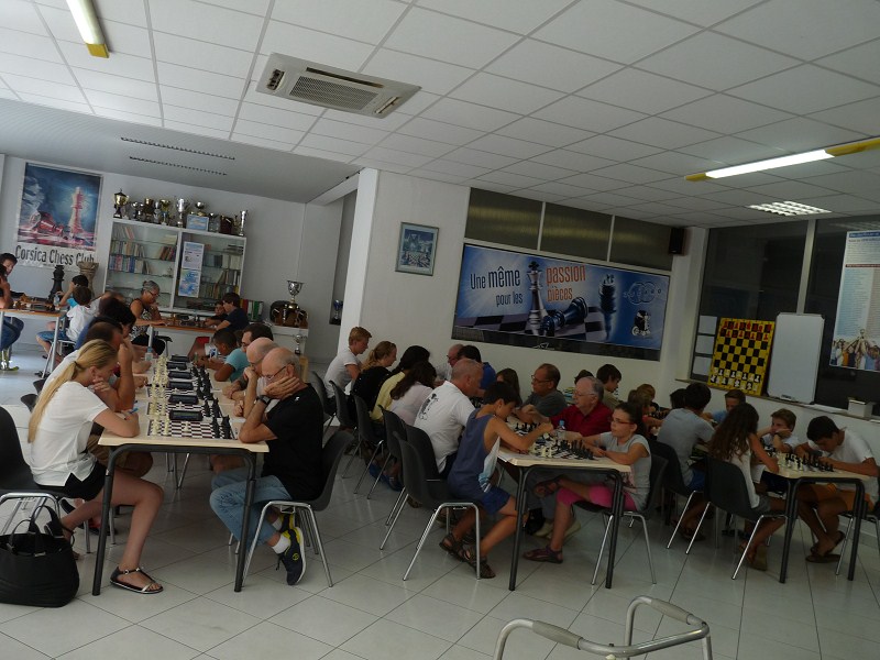 Reprise des tournois du Corsica Chess Club et réunion de préparation au 19e Corsican Circuit
