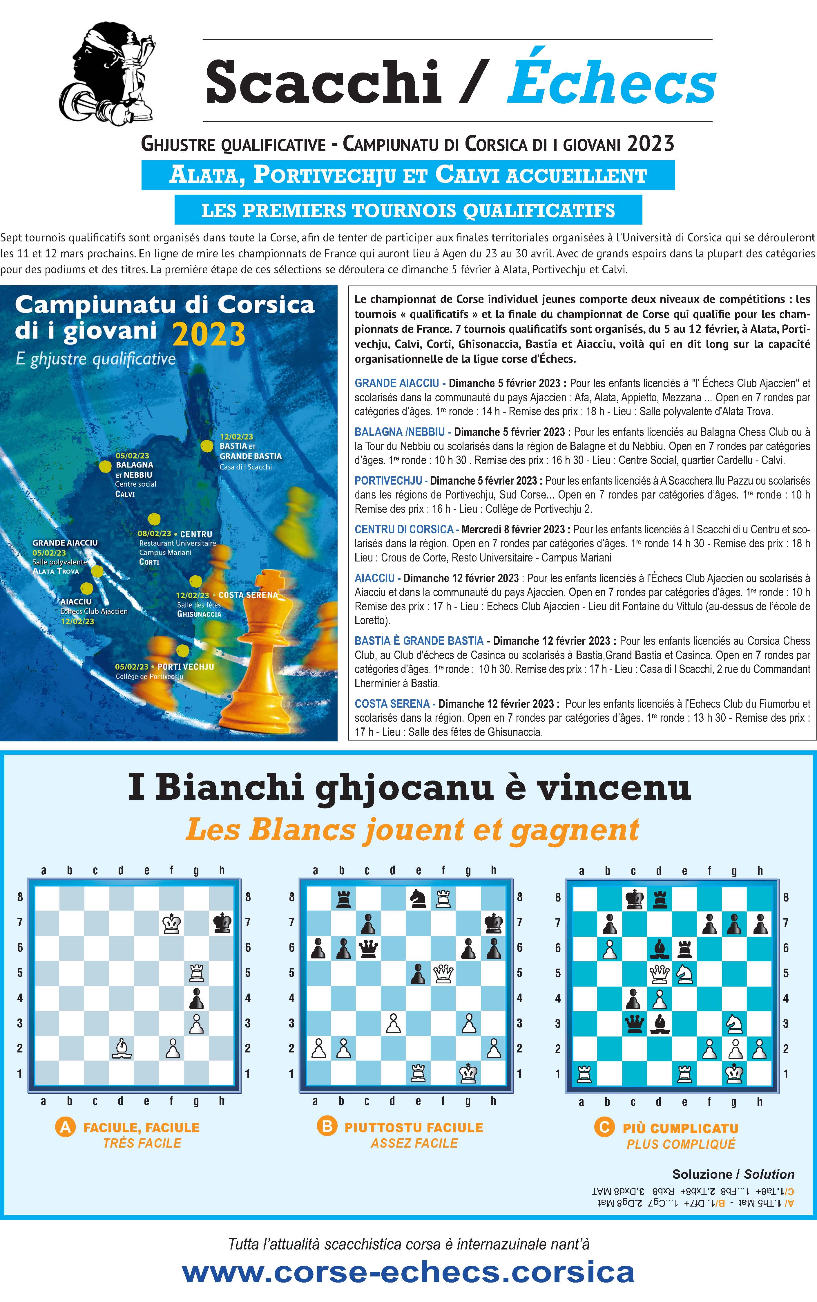 Settimana du 3 février 2023