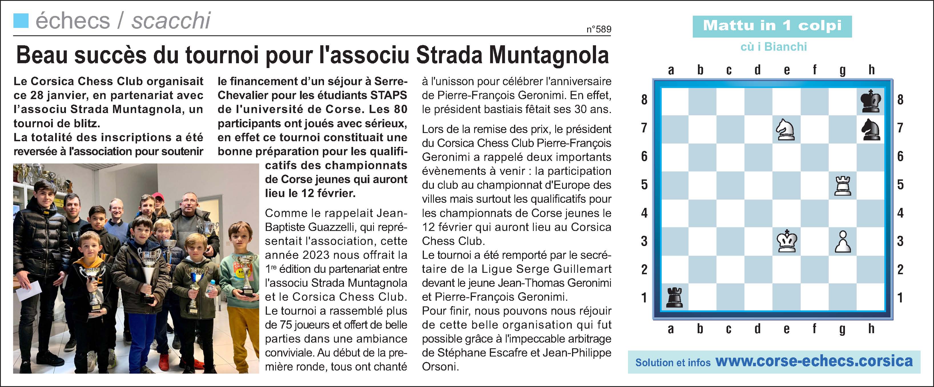 Corse-Matin du 5 février 2023