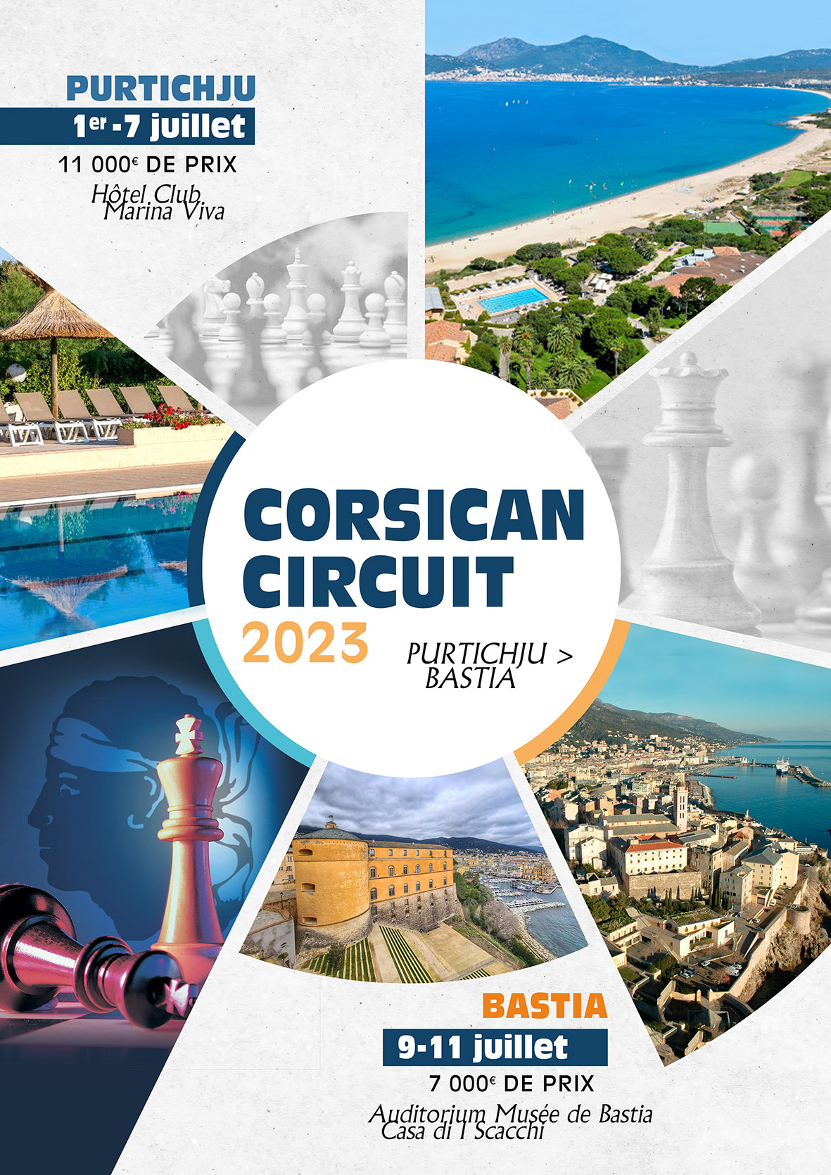 Corsican Circuit 2023 - Purtichju 1/7 juillet - Bastia 9/11 juillet