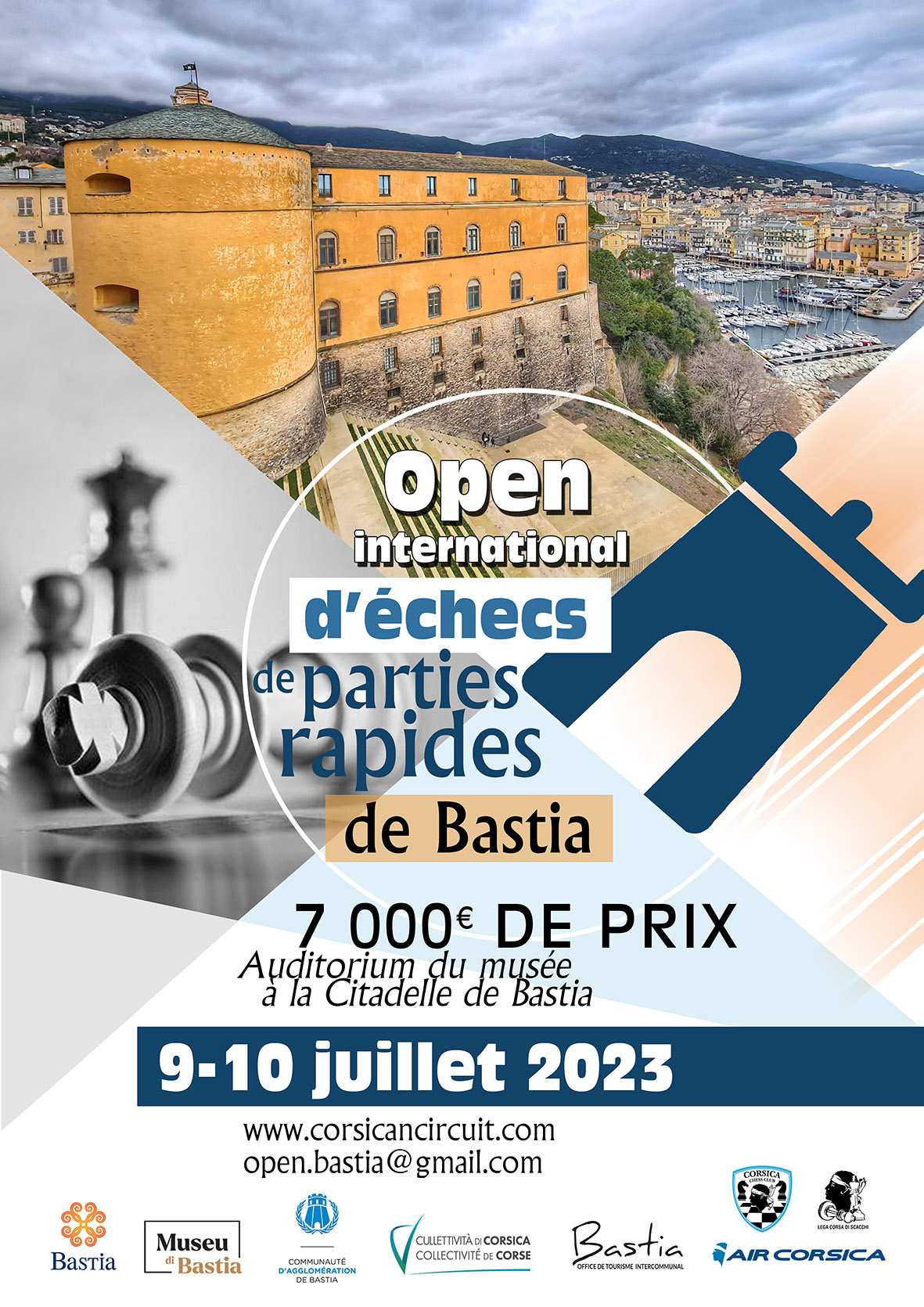 Corsican Circuit 2023 - Purtichju 1/7 juillet - Bastia 9/10 juillet
