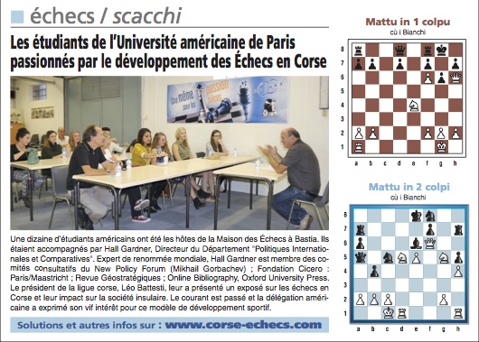 Corse-Matin du 12 octobre 2014